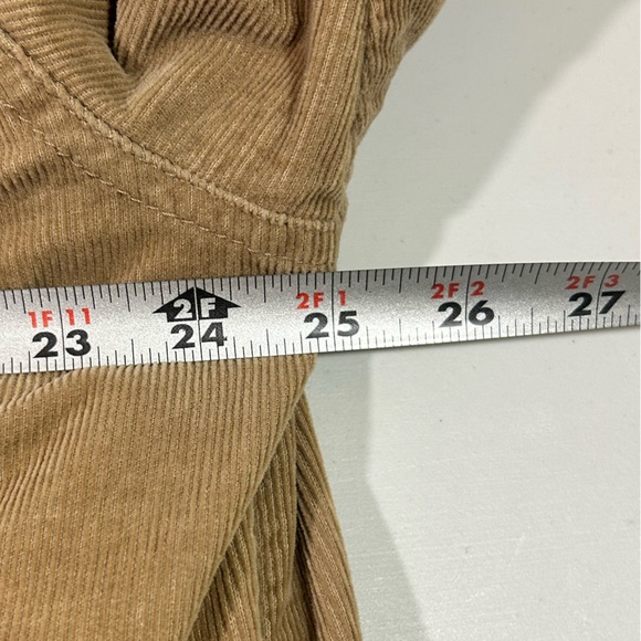 Men’s Levi’s Strauss corduroy button down fleece lined shirt jacket size XL Tan - Picture 5 of 9